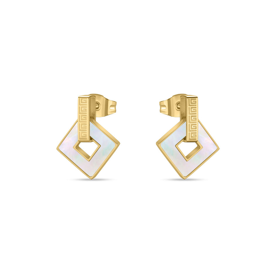 Women Coralie Golden Earring