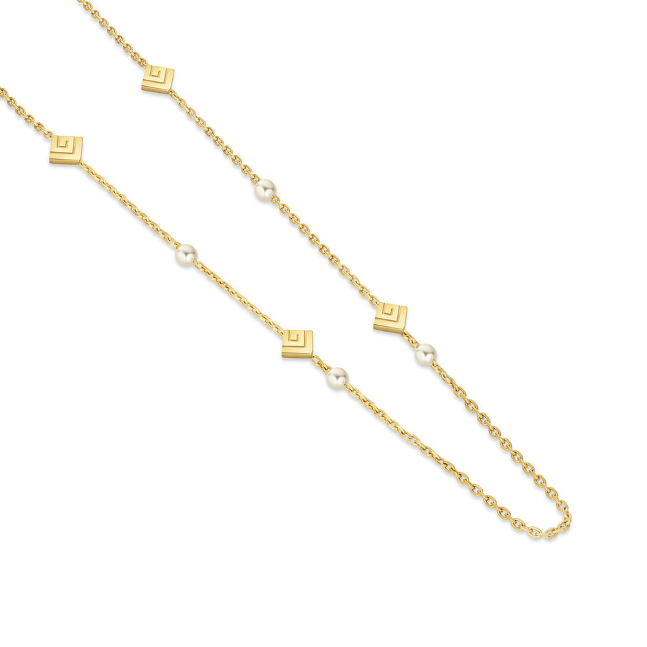 Women Audrey Golden Necklace