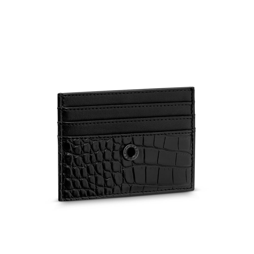 Men Alain Black Card Holder