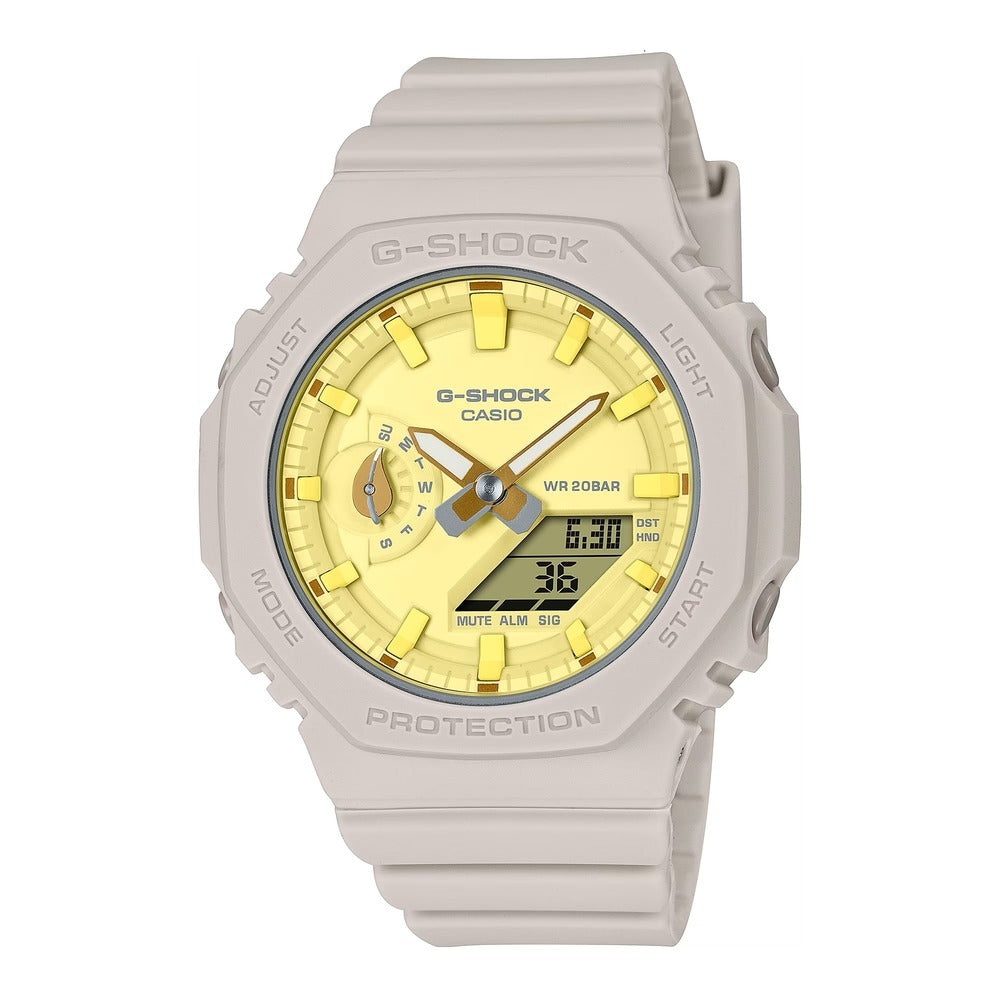 Women Youth Yellow 46mm Watch