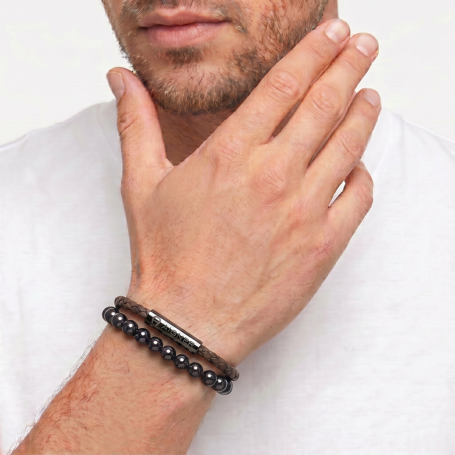Men Black Bracelet