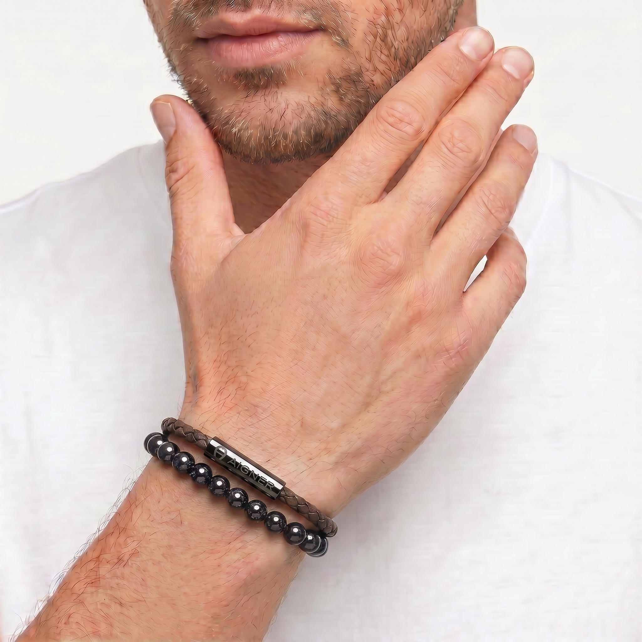 Men Black Bracelet