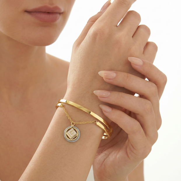 Women Camille Golden Bangle