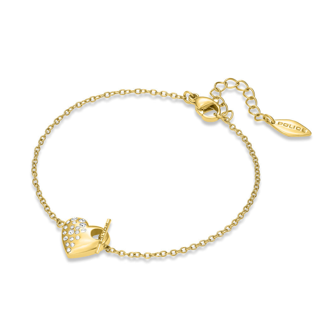 Women Heartstone Gold Bracelet