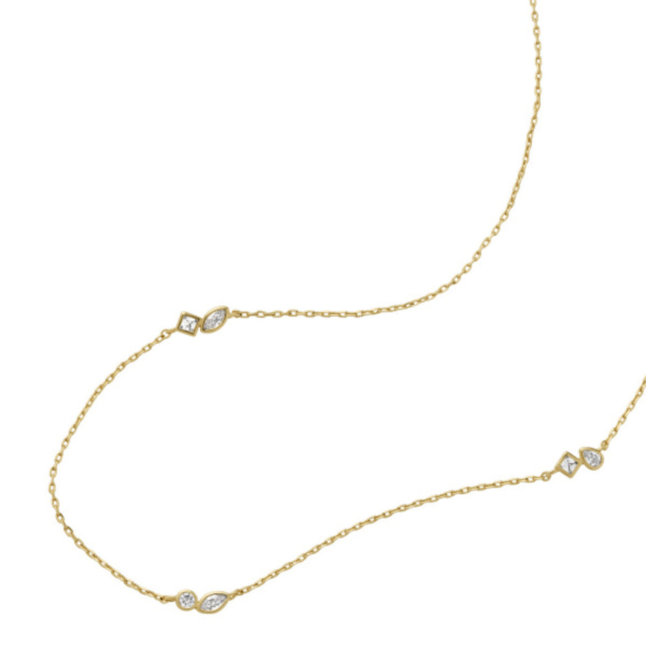 Women Ellis Gold Necklace