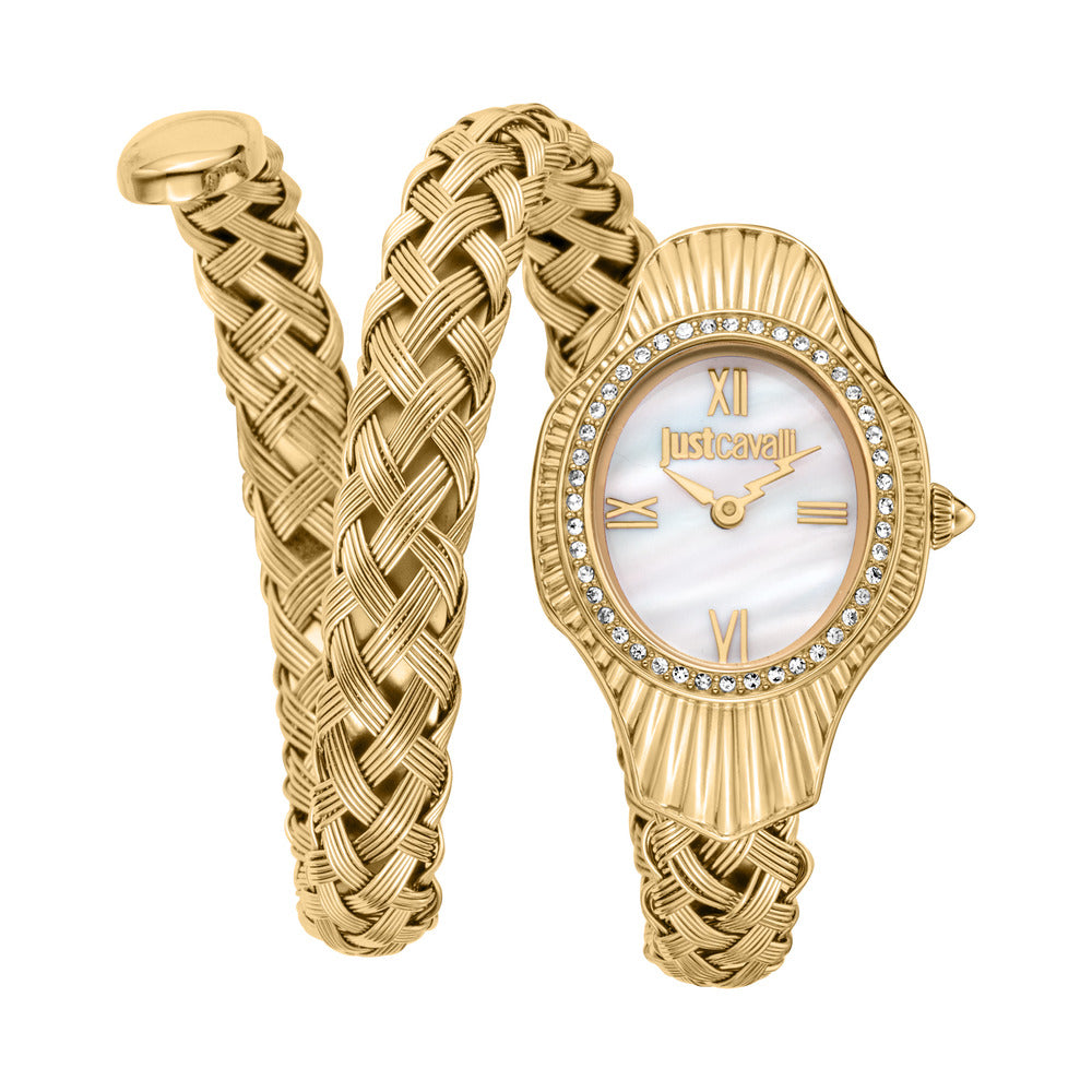 Women Signature Snake White Watch