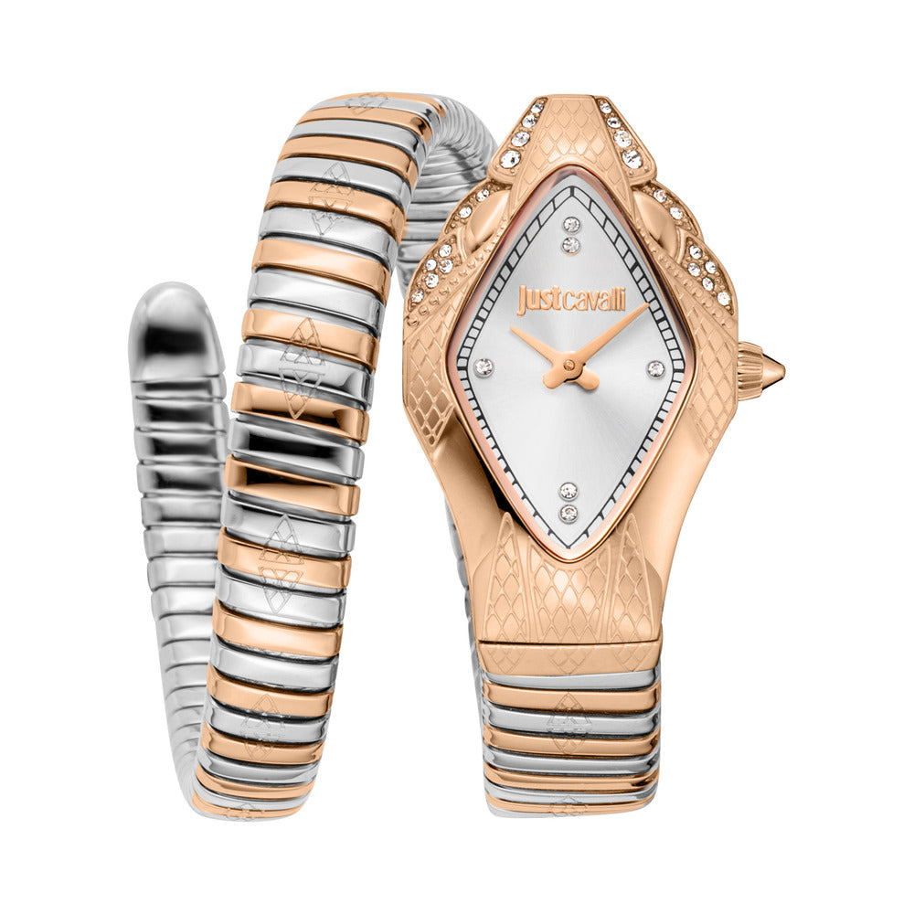 Women Signature Snake Silver Watch