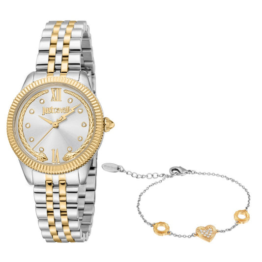 Women Valentine's Silver 30mm Watch