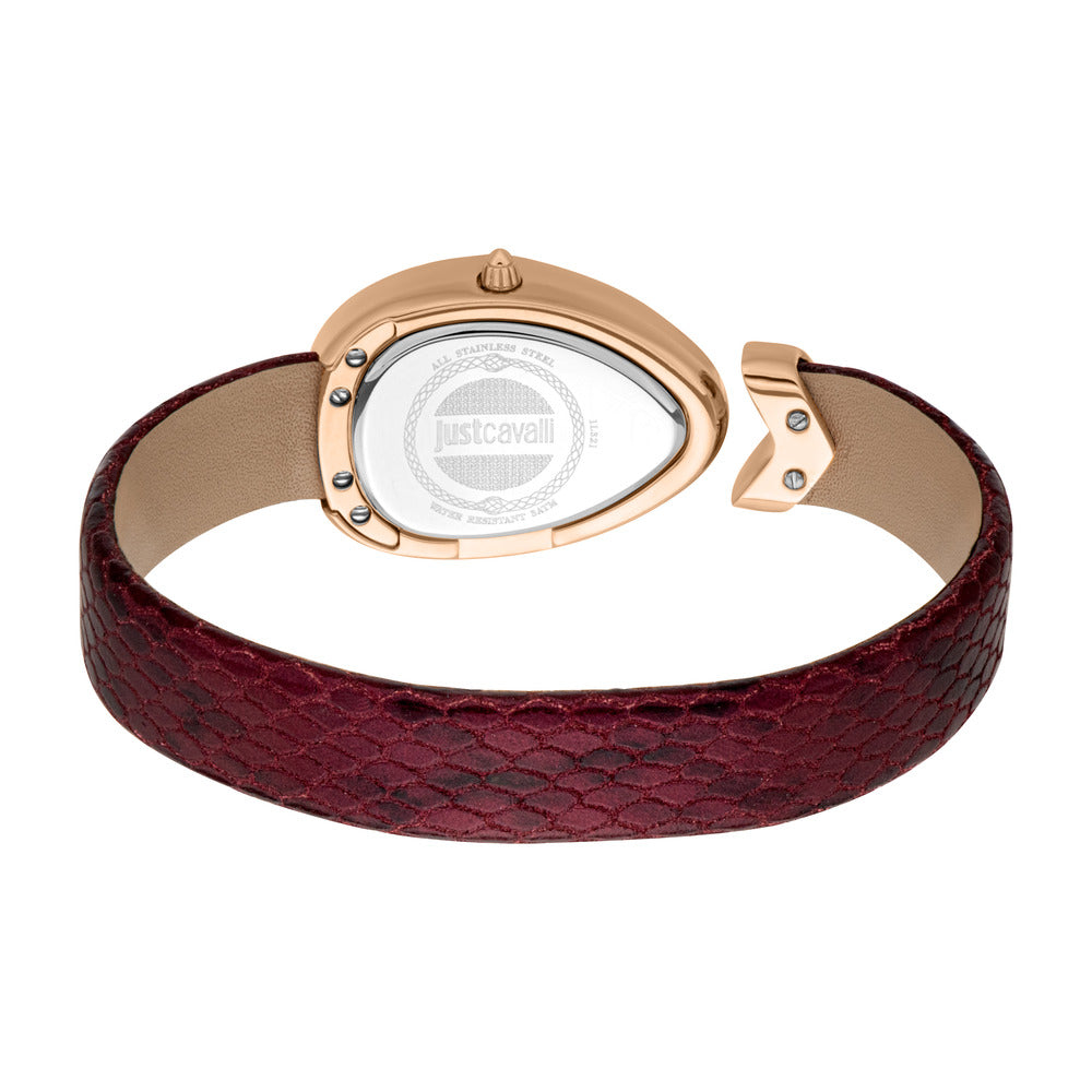 Women Diversa Snake Burgundy Watch