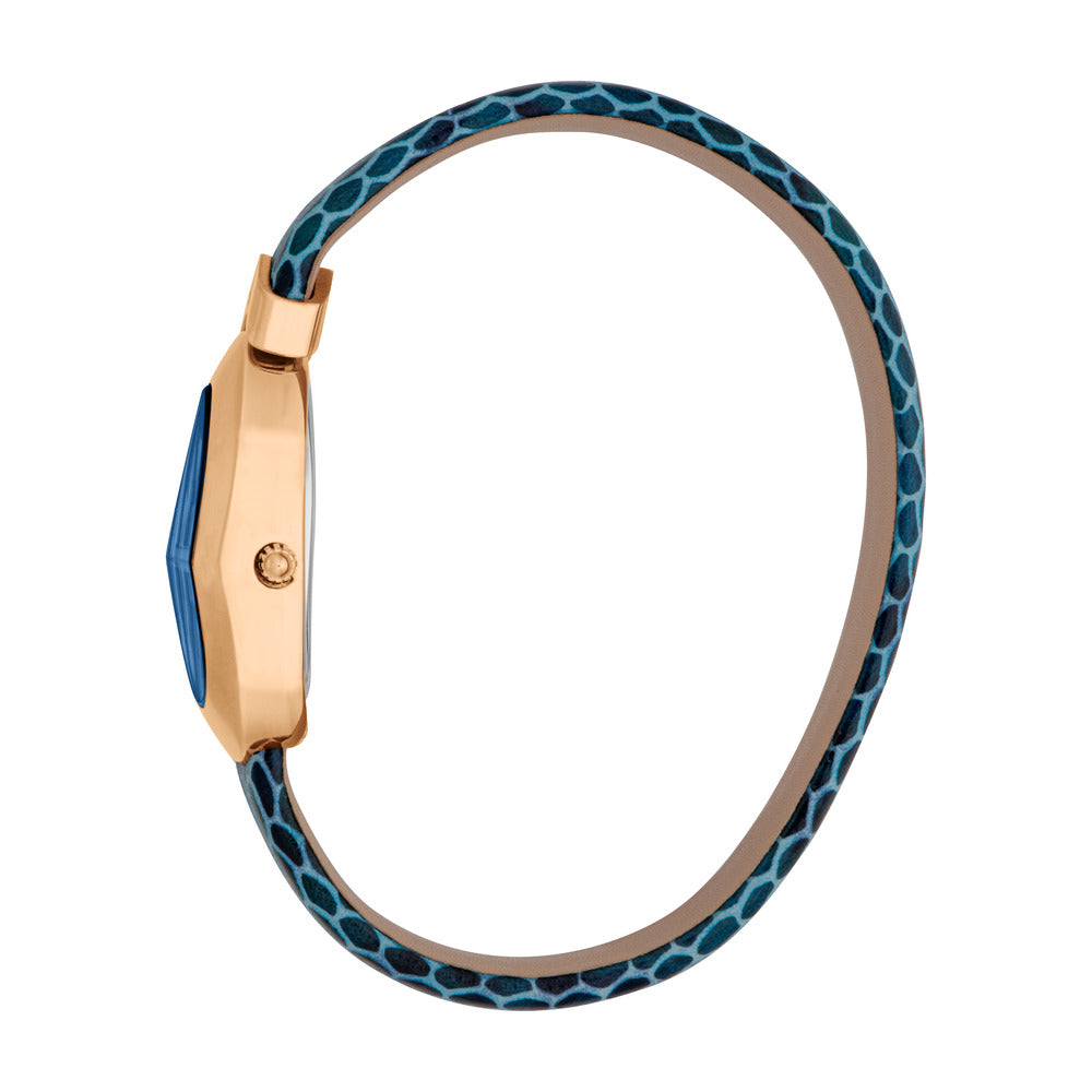 Women Diversa Snake Blue Watch