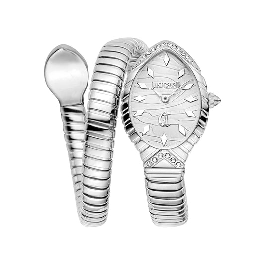 Women Unica Snake Silver Watch