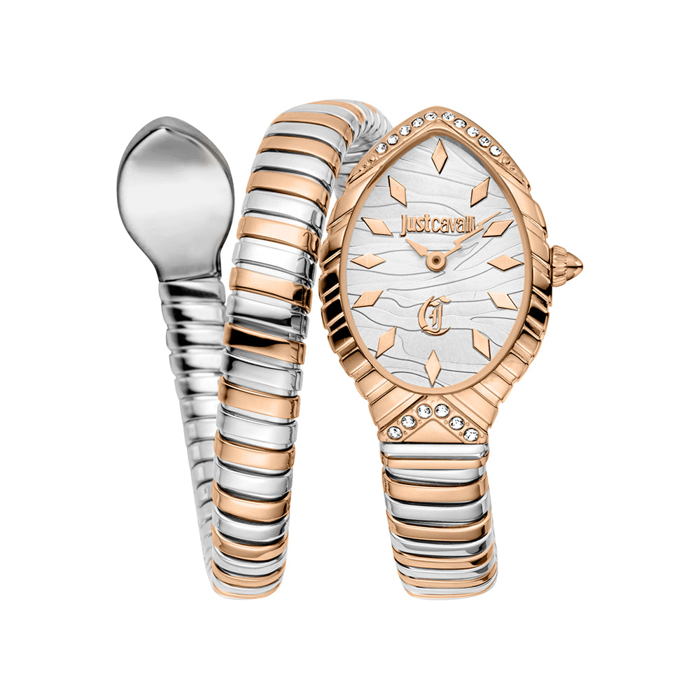 Women Unica Snake Rose Gold Watch