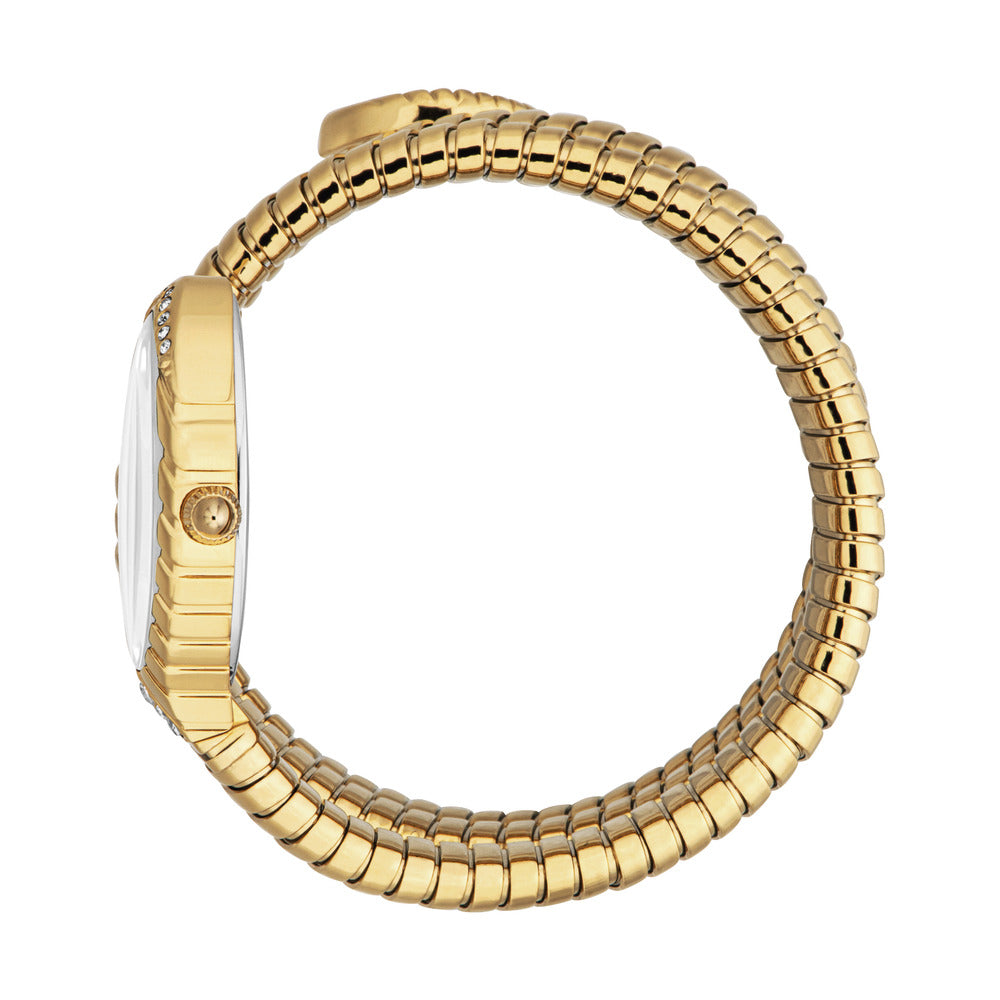 Women Specchio Snake Gold Watch