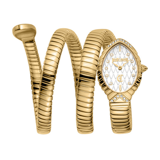 Women Specchio Snake Gold Watch