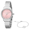 Women Euforia Silver Watch Set