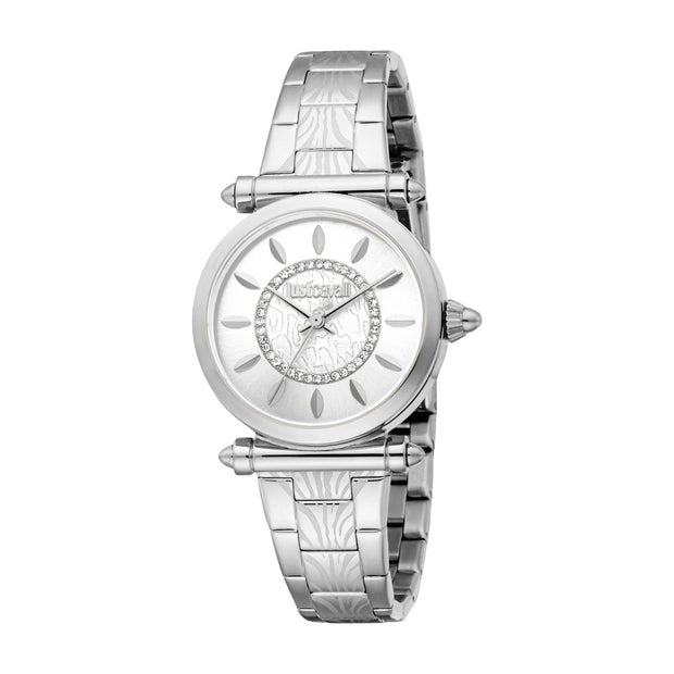 Women Splendida Silver Watch Set