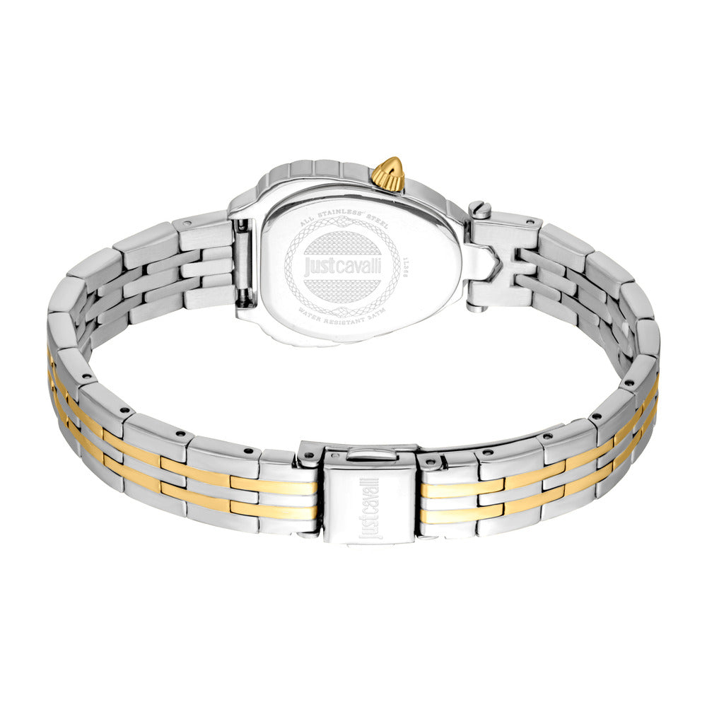 Women Animalier Two Tone Watch