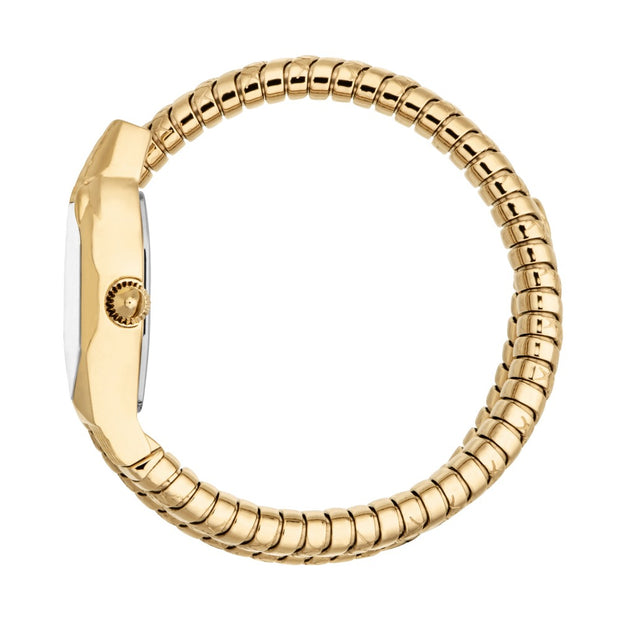 ساعة أريا الذهبية للنساء 