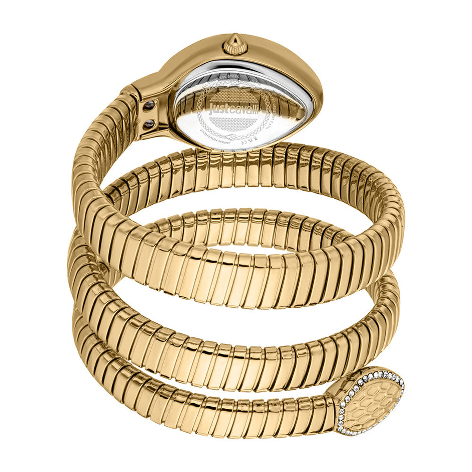 ساعة كاريزا ذهبية للنساء