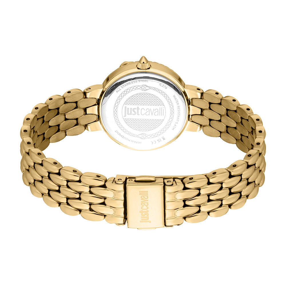 Women Rosa Golden Watch