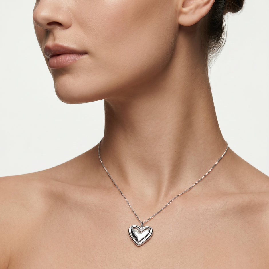 Women Heart Necklace