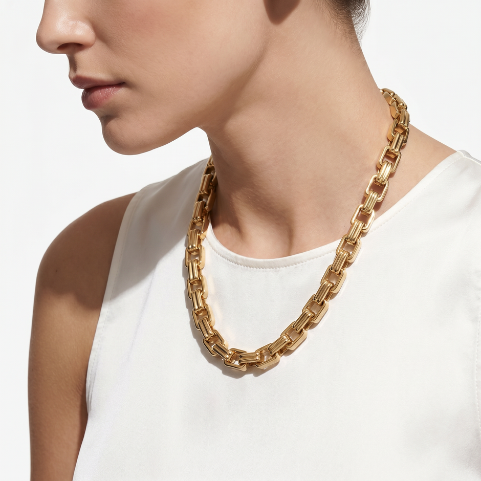Women Raquel Gold Necklace