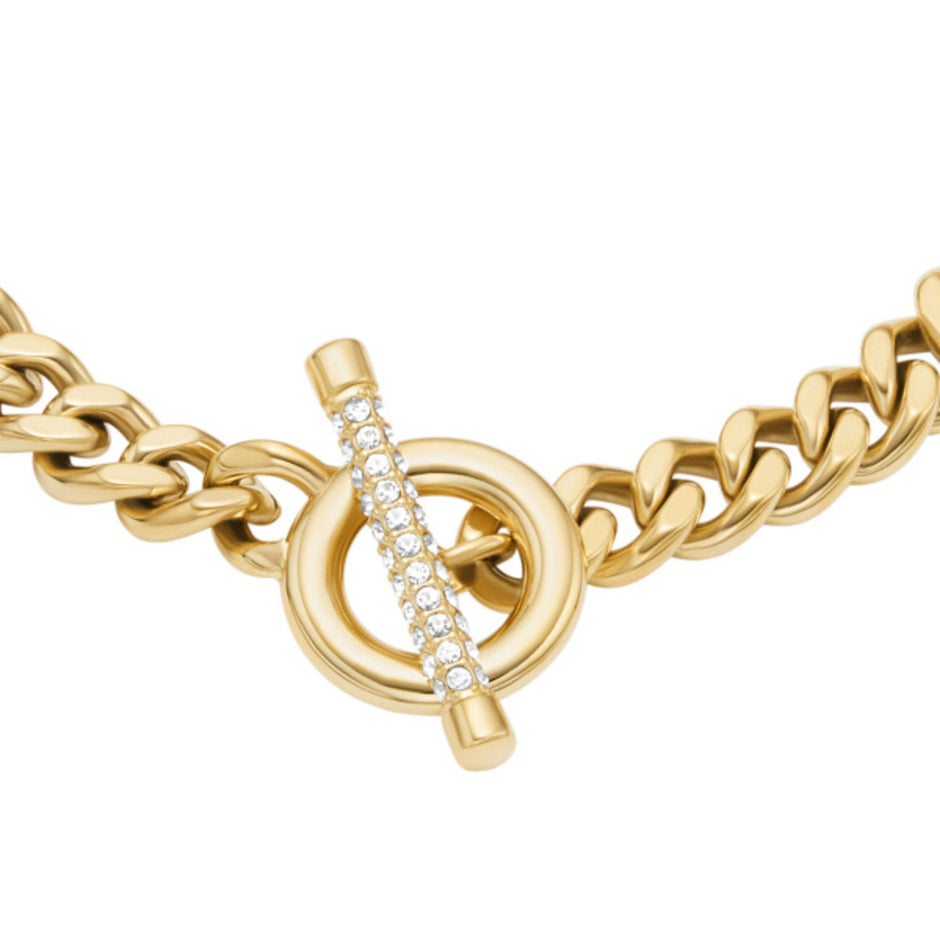 Women Carlie T-Bar Gold Bracelet