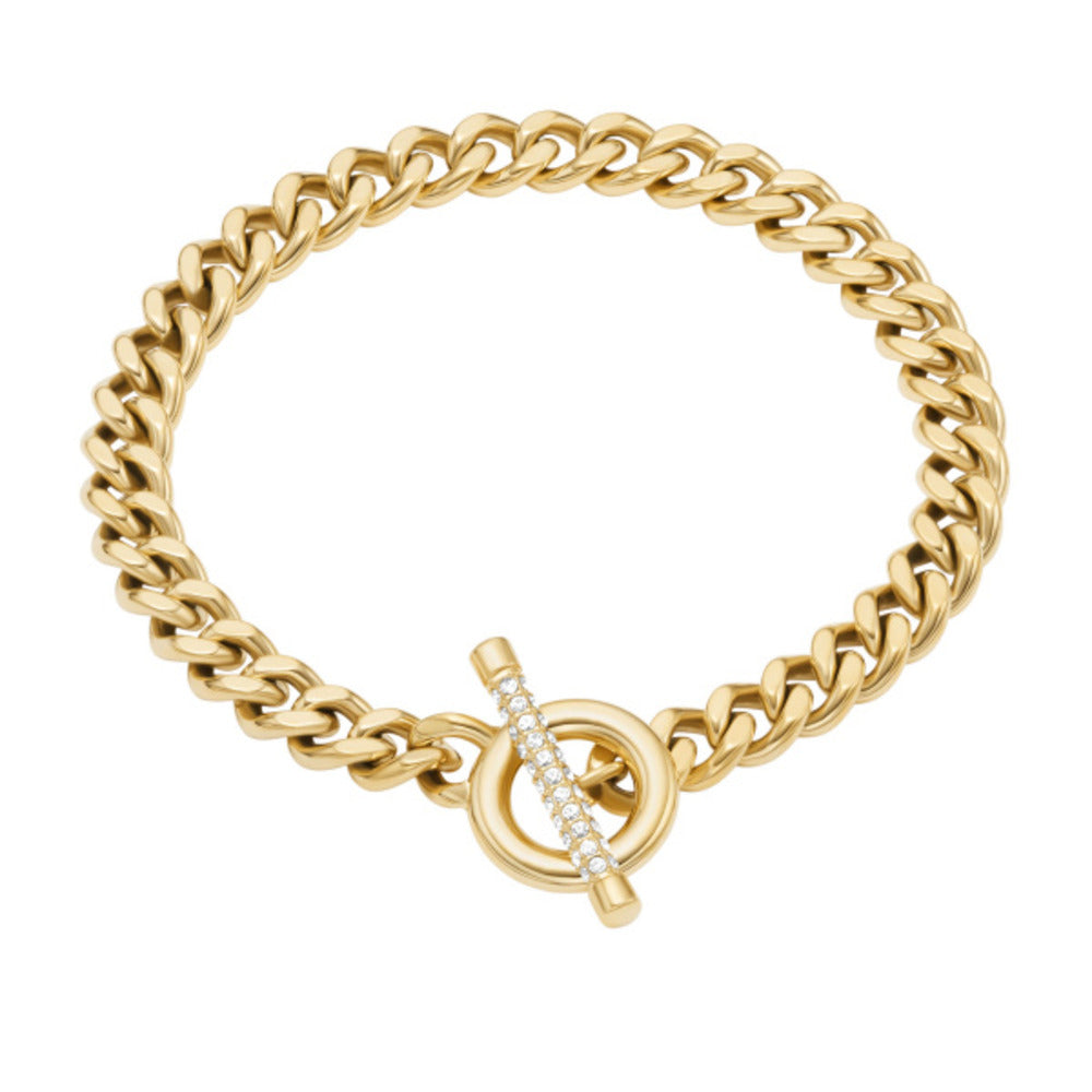 Women Carlie T-Bar Gold Bracelet