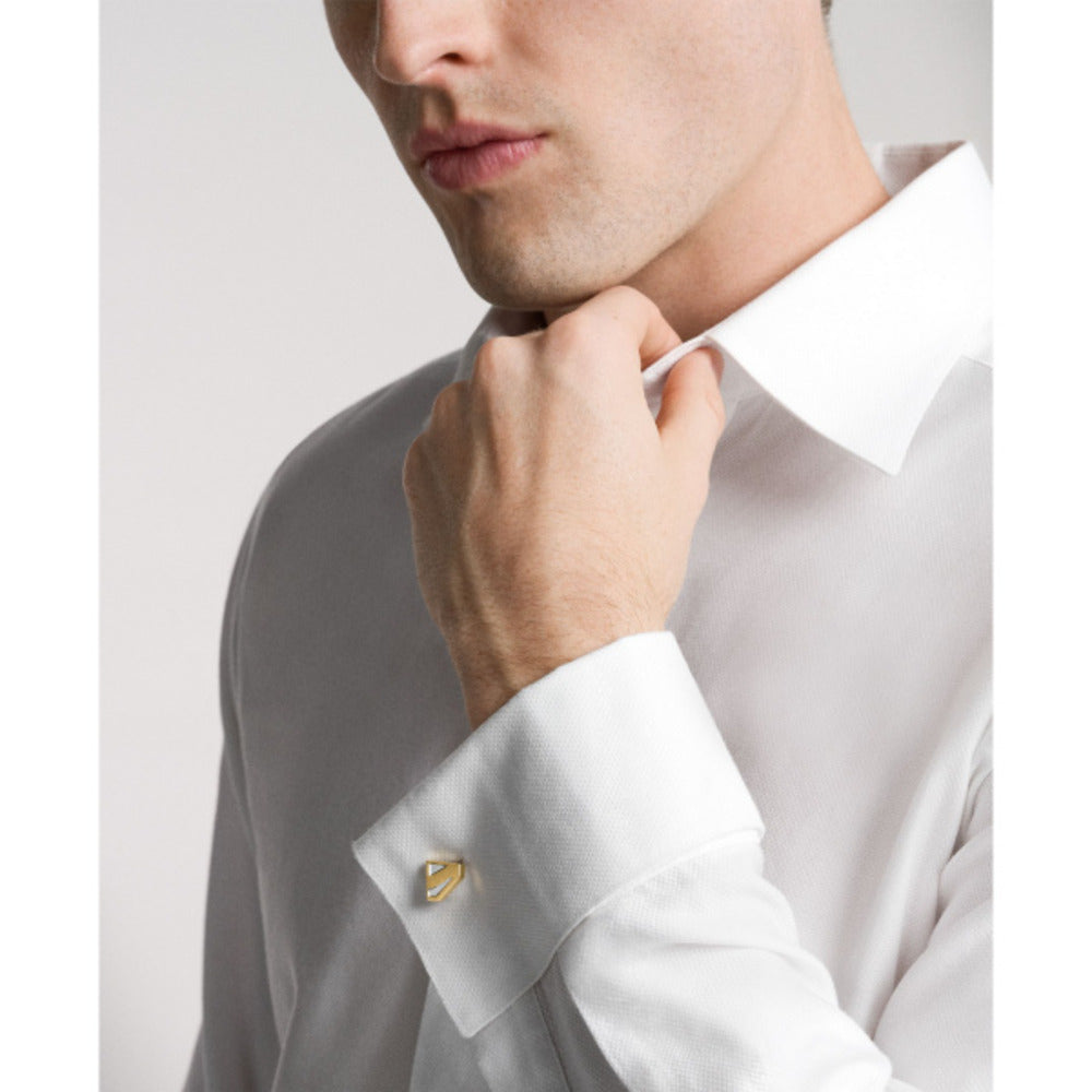 Men Superman Gold Cufflink