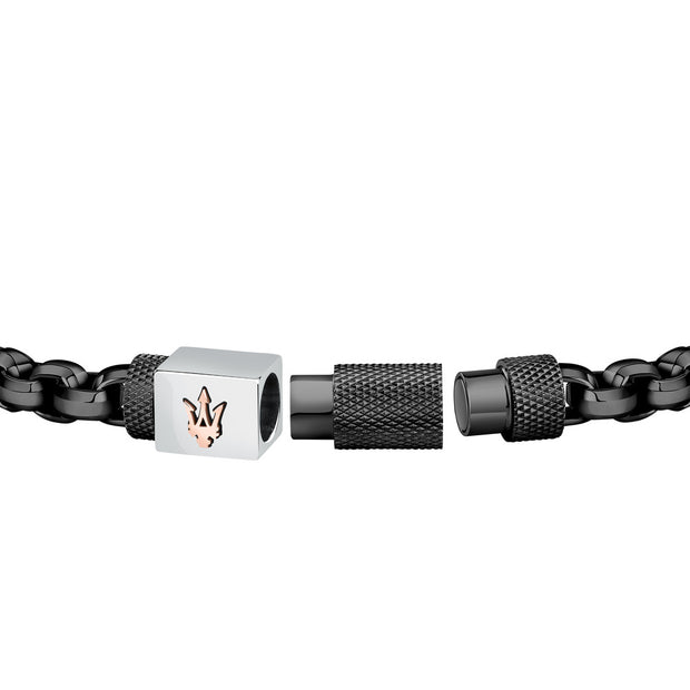 Men Iconic Black Bracelet
