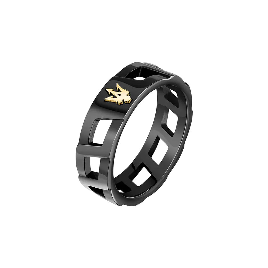Men Two Tone Ring