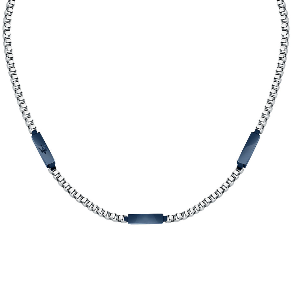 Men Iconic Silver Necklace