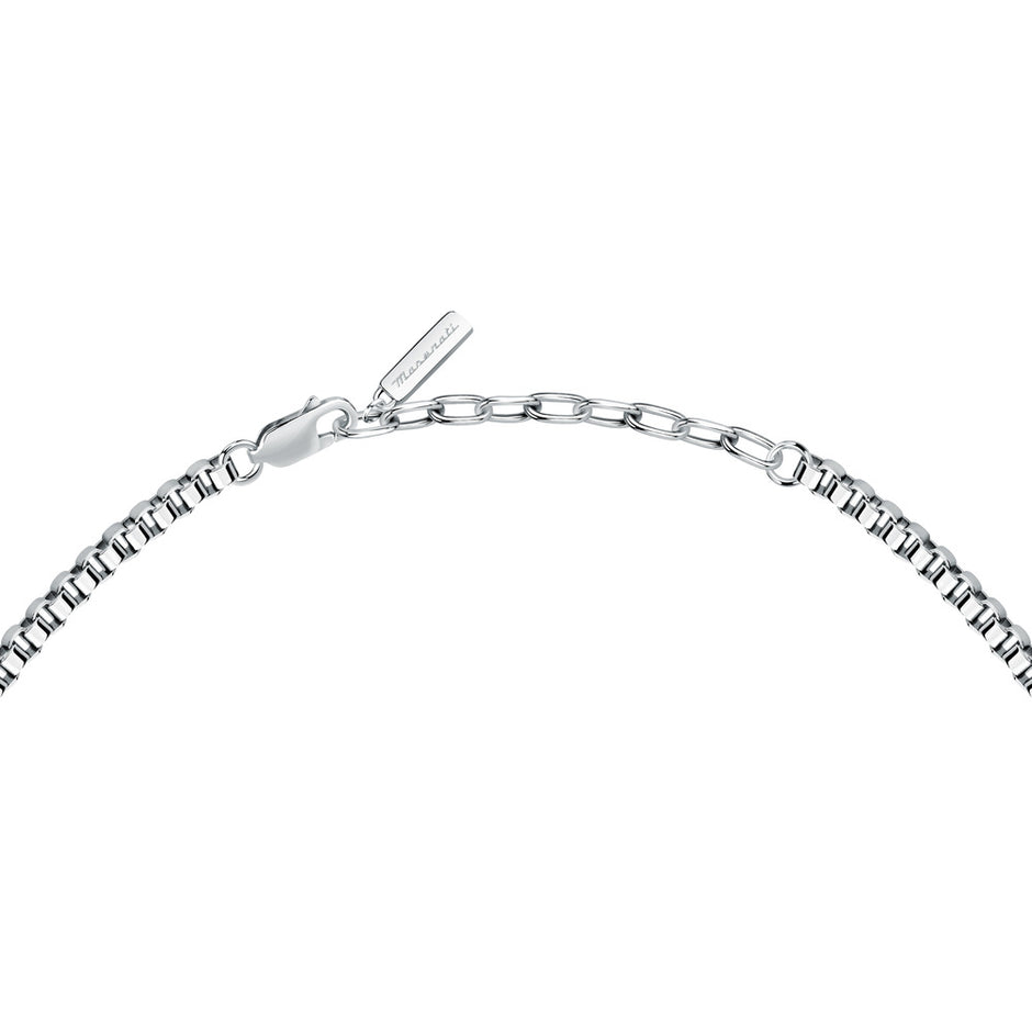 Men Iconic Silver Necklace