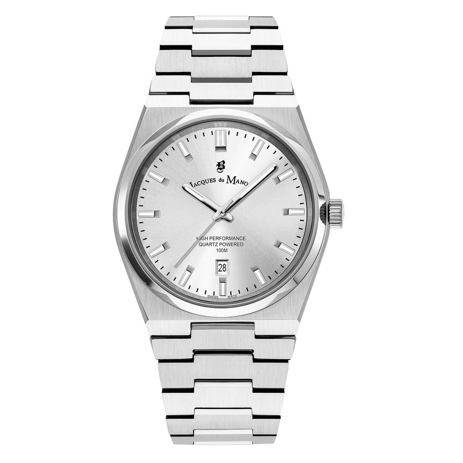 Men Horizon Silver Watch