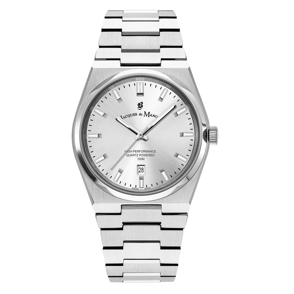 Men Horizon Silver Watch