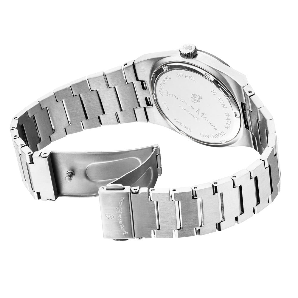 Men Horizon Silver Watch