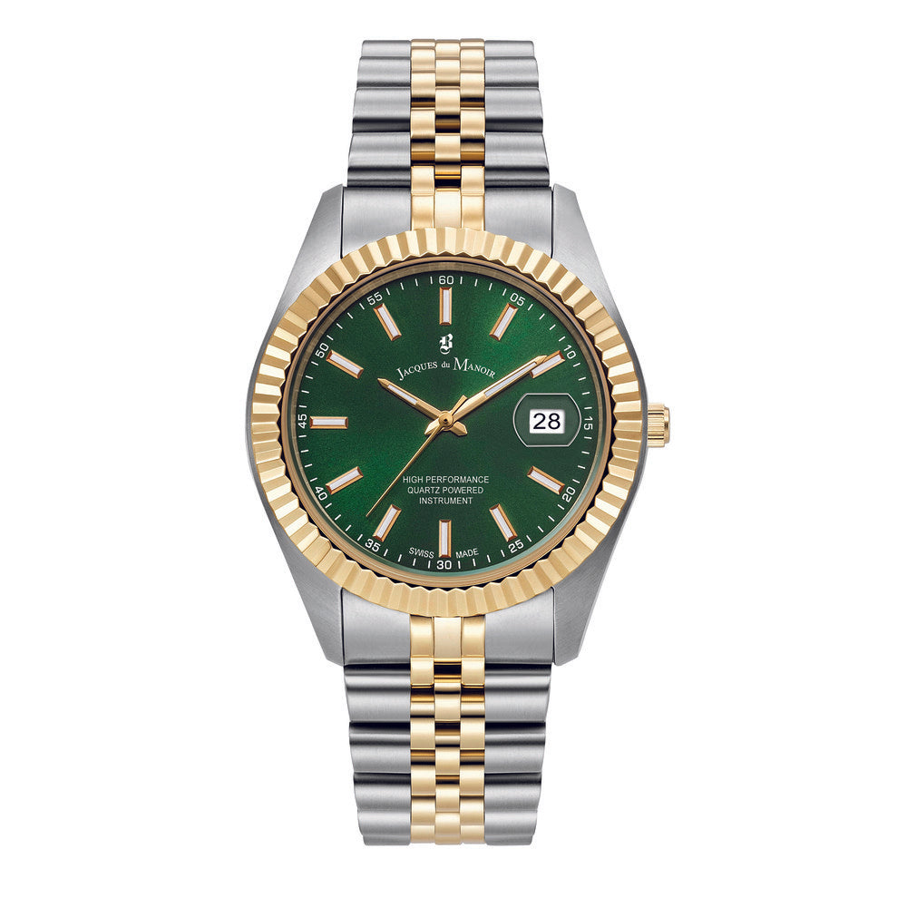 ساعة إنسبايراشن ثنائية اللون رجالية