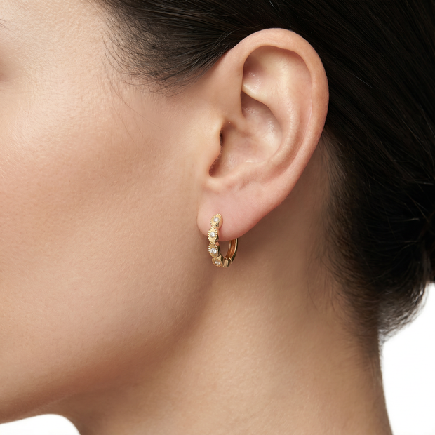 Women Ellis Gold Earrings