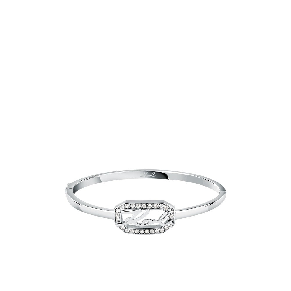 Women Crystals Silver Bracelet