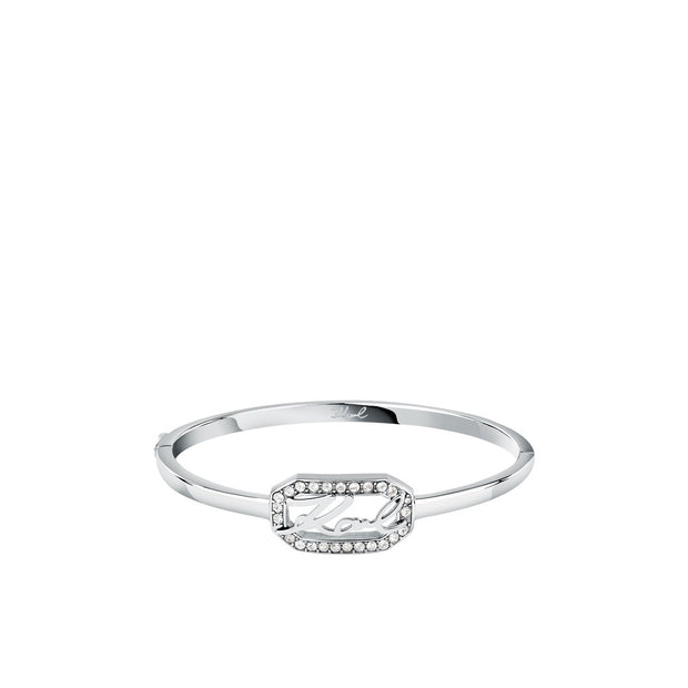 Women Crystals Silver Bracelet