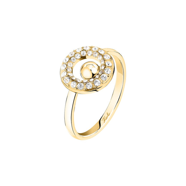 Women Crystals Gold Ring