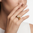 Women Pearl Gold Ring