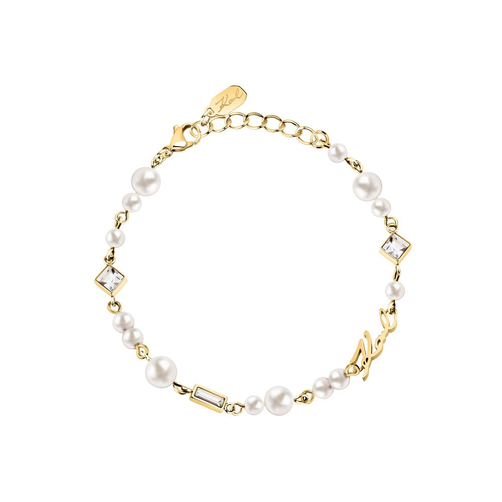 Women Pearl Gold Bracelet