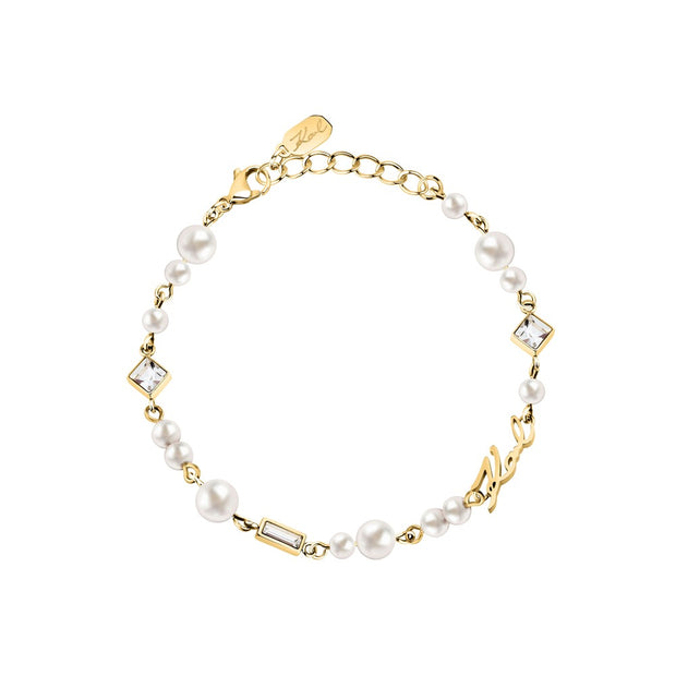 Women Pearl Gold Bracelet