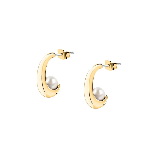 Women Pearl Gold Earring