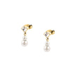Women Pearl Gold Earring