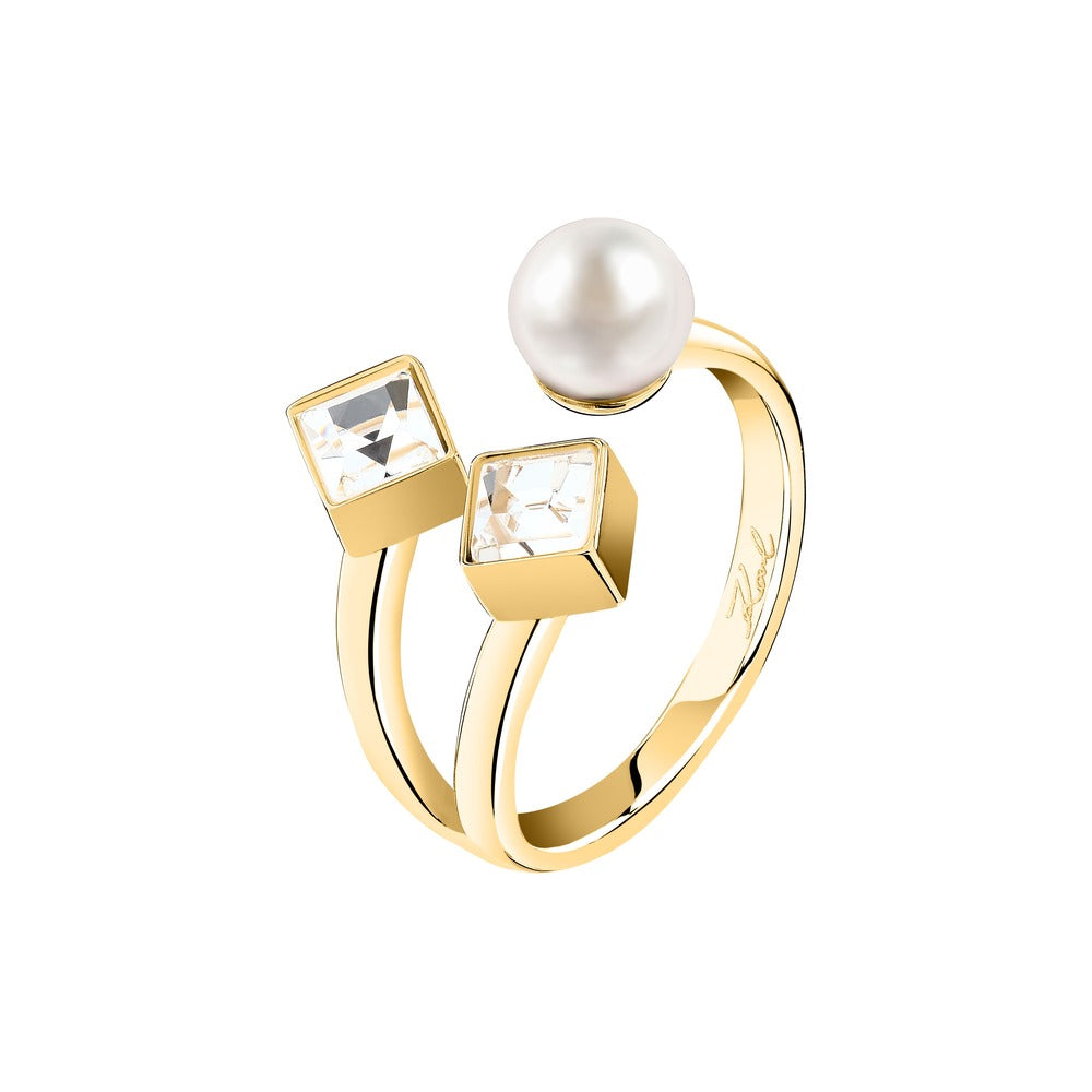 Women Pearl Gold Ring