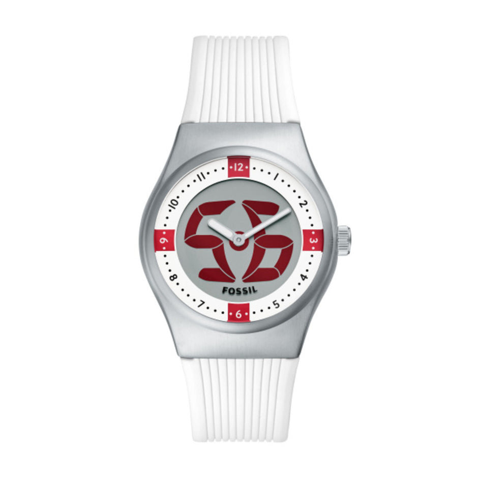 Men World Flags Big Tic England Watch