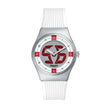 Men World Flags Big Tic England Watch