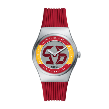 Men World Flags Big Tic Spain Watch
